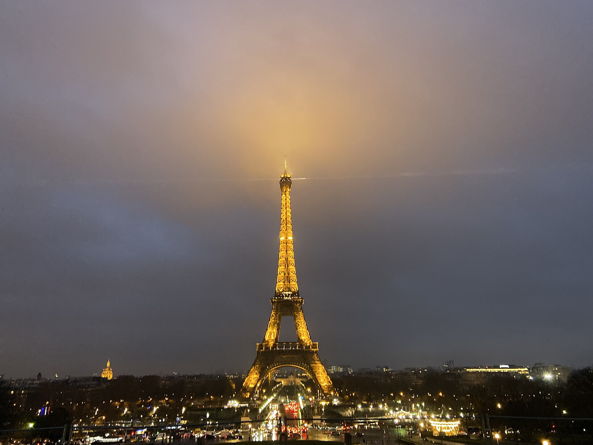 The Eiffel Tower in Paris